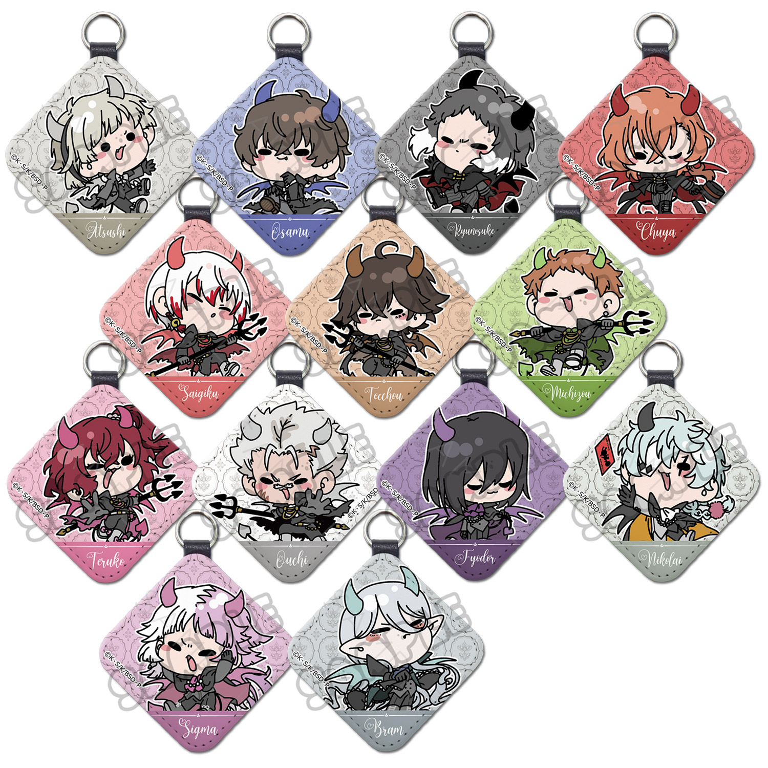 文豪ストレイドッグス　文スト Mocho 太宰治&中島敦 キーホルダー 楽天市場】『文豪ストレイドッグス』第2弾 アクリルキーホルダー Mocho