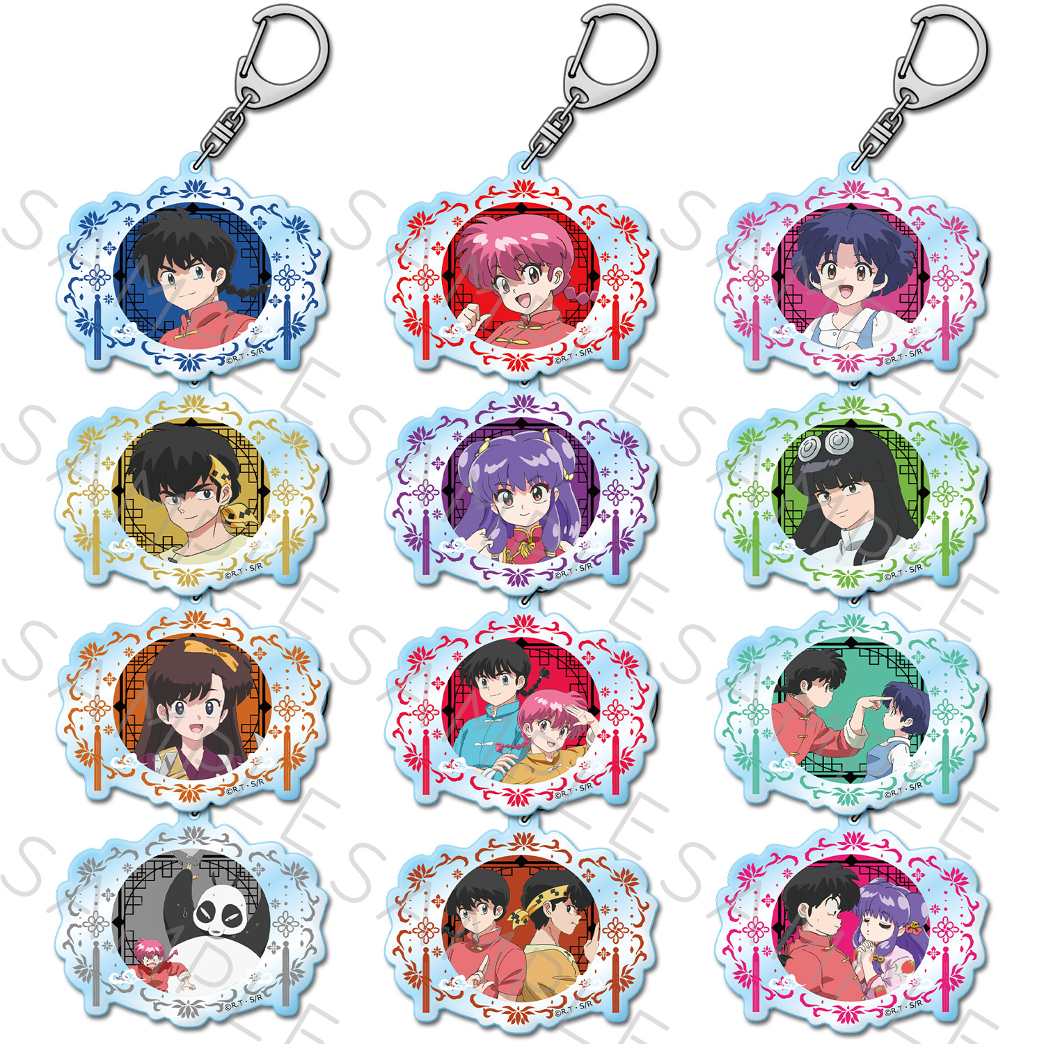 楽天市場】【即納】らんま 1/2 ホログラム缶バッジ【全5種】早乙女乱馬