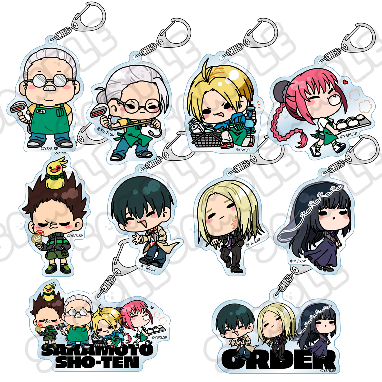 楽天市場】送料無料 TVアニメ SAKAMOTO DAYS アクリルチャーム 南雲