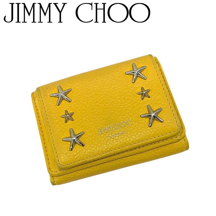 楽天市場】ジミーチュウ JIMMY CHOO 三つ折り財布 スタースタッズ