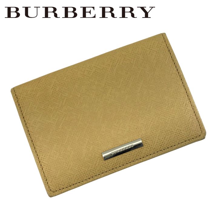 楽天市場】BURBERRY バーバリー レザー 本革 カードケース パスケース