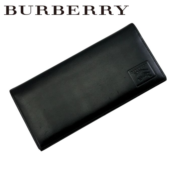 美品 バーバリー ブラックレーベル 長財布 ブラック 二つ折り財布 レザー ロゴ 楽天市場】【未使用品】【財布】BURBERRY バーバリー ブラックレーベル