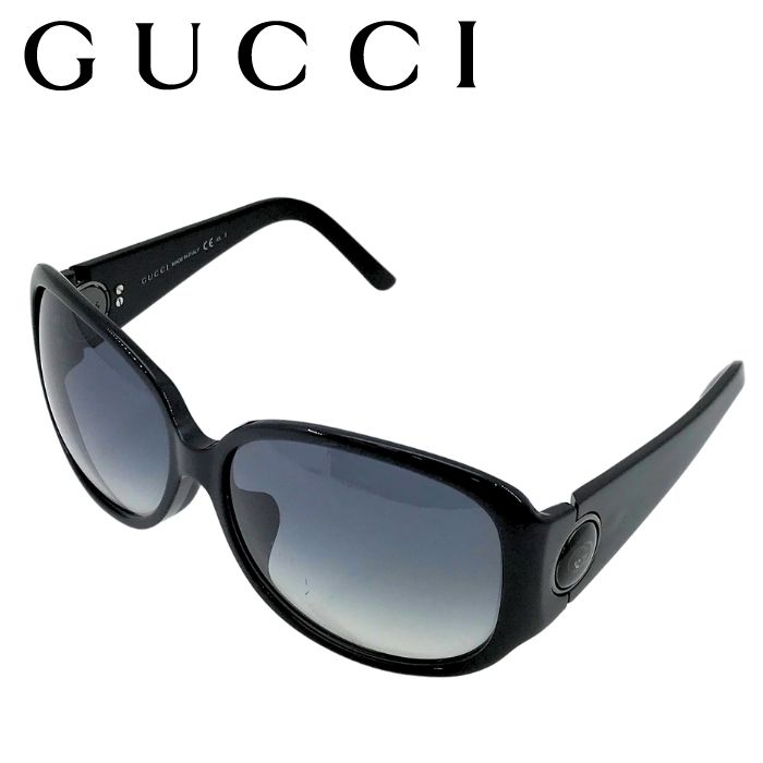 【中古】GUCCI グッチ サングラス【やや傷や使用感あり】グラデーションブラック UVカット メンズ レディース ブランド 3114FS-807JJ r-gg-s-p241210-02