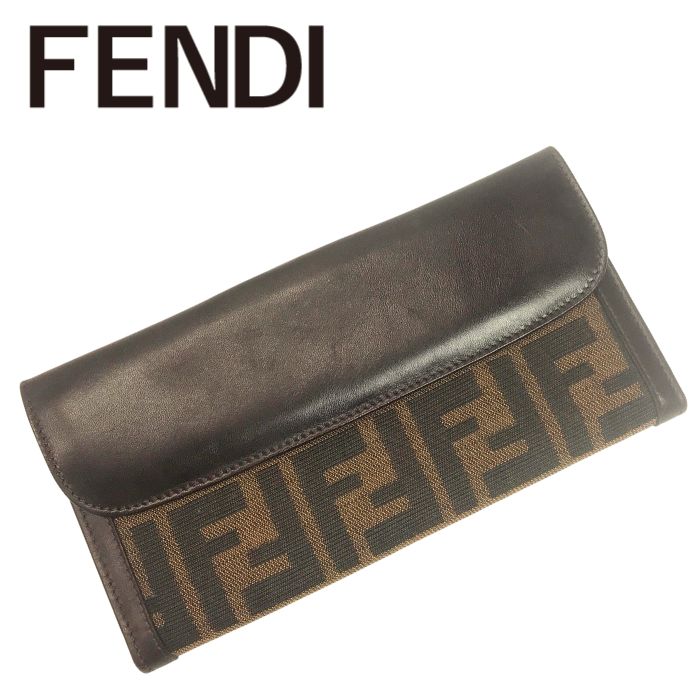値下げ！【新品】フェンディ FENDI ズッカ柄 ウォレット キャンバス×レザー 楽天市場】【財布】FENDI フェンディ ズッカ柄 ショルダー