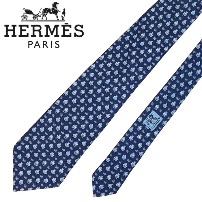 楽天市場】【アパレル】HERMES エルメス ネクタイ カバ かば