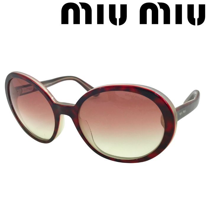 楽天市場】ミュウミュウ MIUMIU サングラス プラスチック/ライン