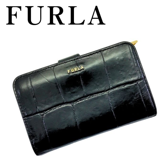 【 新品】フルラ　FURLA 長財布 ラウンドファスナー クロコダイル ホワイト 楽天市場】【財布】FURLA フルラ クロコ調 クロコダイル 長財布