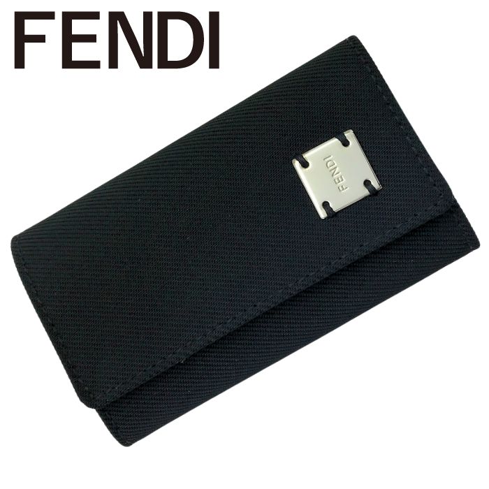 ✨未使用展示品✨　FENDI キーケース　ズッカ　ズッキーノ　キャンバス　6連 ✨未使用展示品✨ FENDI キーケース ズッカ ズッキーノ キャンバス 6連