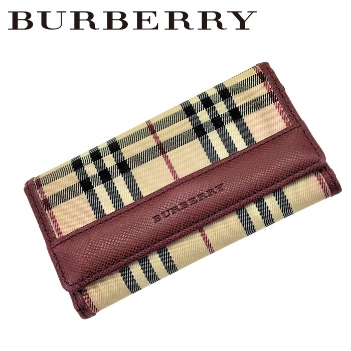 BURBERRY レッドキーケース 楽天市場】BURBERRY(バーバリー) 4連キーケース 赤 レッド
