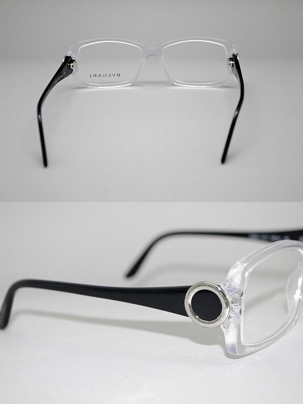 Rakuten Global Market Clear glasses Bvlgari × black BVLGARI