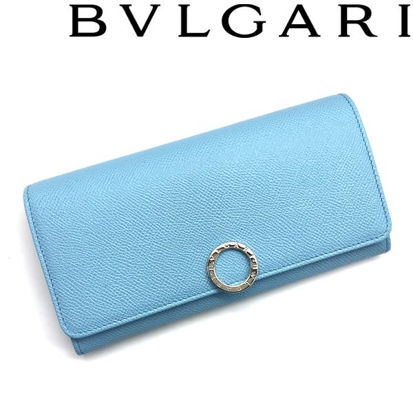 最も優遇 楽天市場 Bvlgari 長財布 ブルガリ ブルガリ メンズ レディース 型押しレザー 小銭入れあり ライトブルー ブランド Woodnet 楽天市場店 正規品 Matijevic Rs