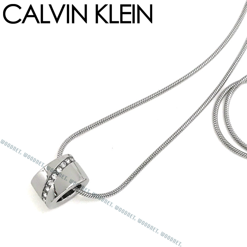 【楽天市場】CALVIN KLEIN カルバンクライン メンズ&レディース シルバー ネックレス KJ06MN040100/チョーカー