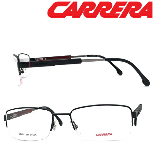 CARRERA メガネフレーム カレラ メンズ&レディース マットブラック 眼鏡 00CAR-8836-003 ブランド