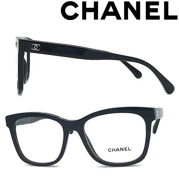 信望かがみ Chanel メガネ躯体 表がわ長上面にもロゴが出席おしゃれ考案 シャネル レディース 黒人 眼鏡 0ch 3392 C501 銘柄 Cannes Encheres Com