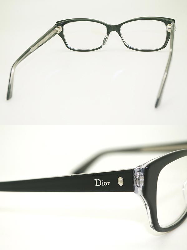 【楽天市場】Christian Dior クリスチャン・ディオール メガネフレーム ブラック めがね 眼鏡 CRD-MONTAIGNE10