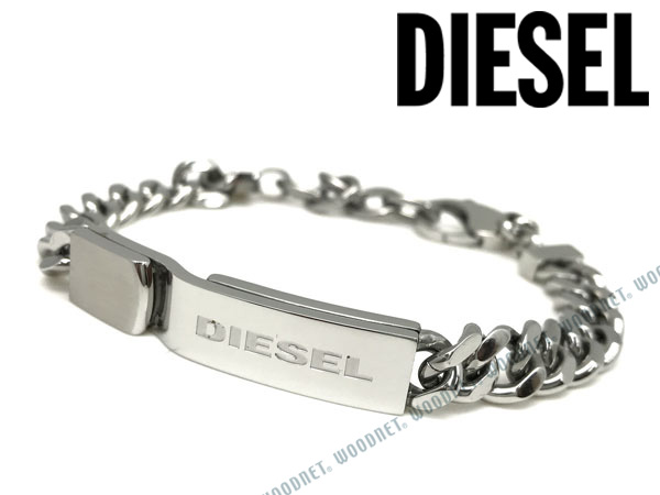 DIESEL ブレスレット DX1386040 SILVER/BLACK (DIESEL/ブレスレット