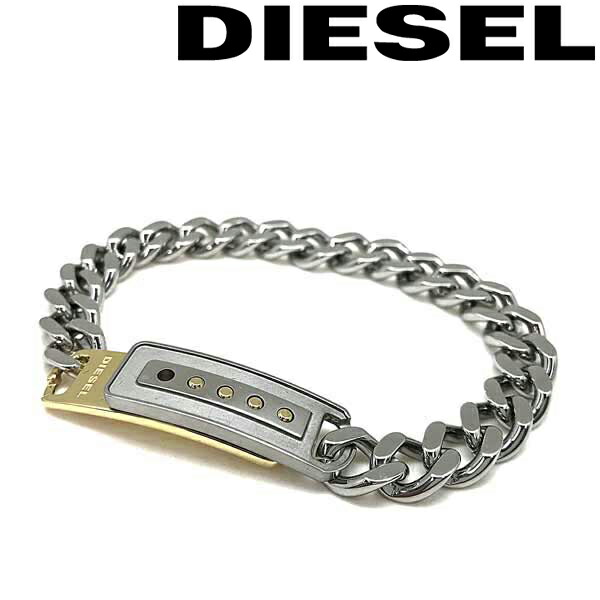 保障できる Diesel ブレスレット ディーゼル メンズ レディース シルバー ゴールド Dx ブランド 手数料安い Www Eh Net Sa