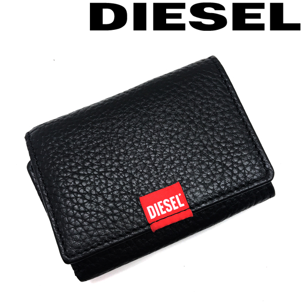 DIESEL デニムレザー二つ折り財布 国内完売[国内発送 関税込み]DIESEL デニム レザー 三つ折り財布
