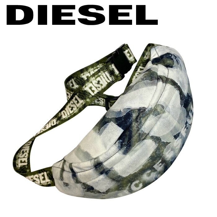 極美品　DIESEL ダブルジップ ボディバッグ クロスボディー カモフラ Amazon | [Diesel] (ディーゼル) メンズ カモフラ柄 クロス