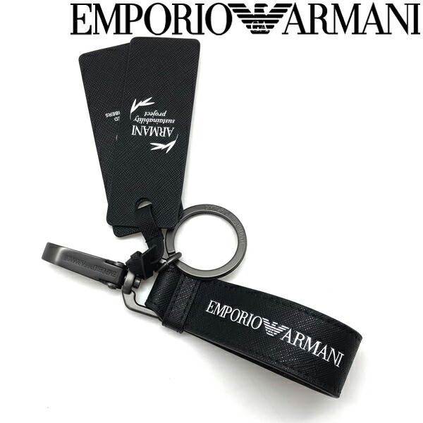 全品送料無料 Emporio Armani キーホルダー エンポリオアルマーニ メンズ レディース 大きめ ブラック Y4r284 Y0v ブランド 日本最大級 Www Jerad Org