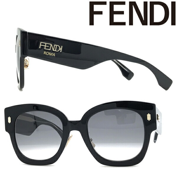 ◆FENDI クリア　オーバルサングラス ケース付き FENDI フェンディ サングラス FE40147F レディース ボストン型