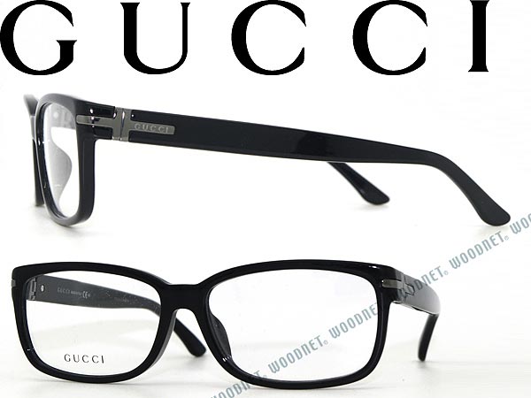 楽天市場 Gucci メガネフレーム ブラック グッチ 眼鏡 めがね Gg 1064f 807 Wn0054 ブランド メンズ レディース 男性用 女性用 度付き 伊達 老眼鏡 カラー パソコン用pcメガネレンズ交換対応 レンズ交換は6 800円 Woodnet 楽天市場店