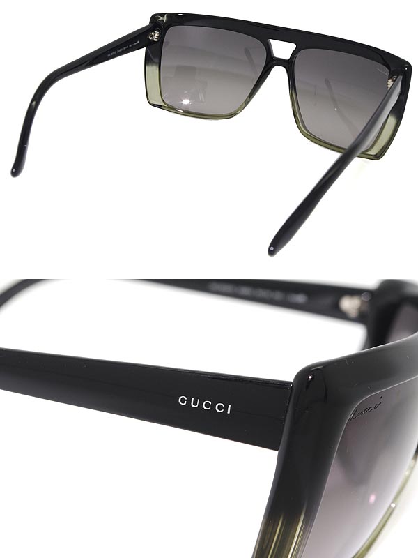 Woodnet Gucci Sunglasses Gradient Black Gucci Guc Gg 3532