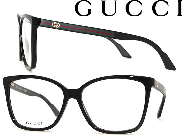 【楽天市場】メガネフレーム GUCCI ブラック グッチ 眼鏡 めがね GUC-GG-3555-KUN ブランド/メンズ&レディース/男性用