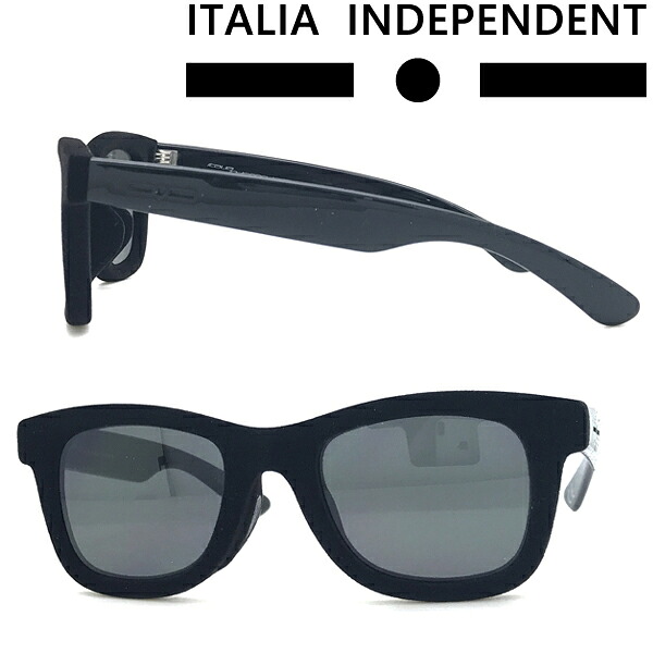 ITALIA INDEPENDENT サングラス イタリア インディペンデント メンズ&レディース ブラック ベルベット II-0090VJAPAN-009-009 ブランド