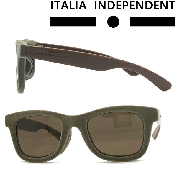 ITALIA INDEPENDENT サングラス イタリア インディペンデント メンズ&レディース ブラウン ベルベット II-0090VJAPAN-041-000 ブランド|WOODNET 店