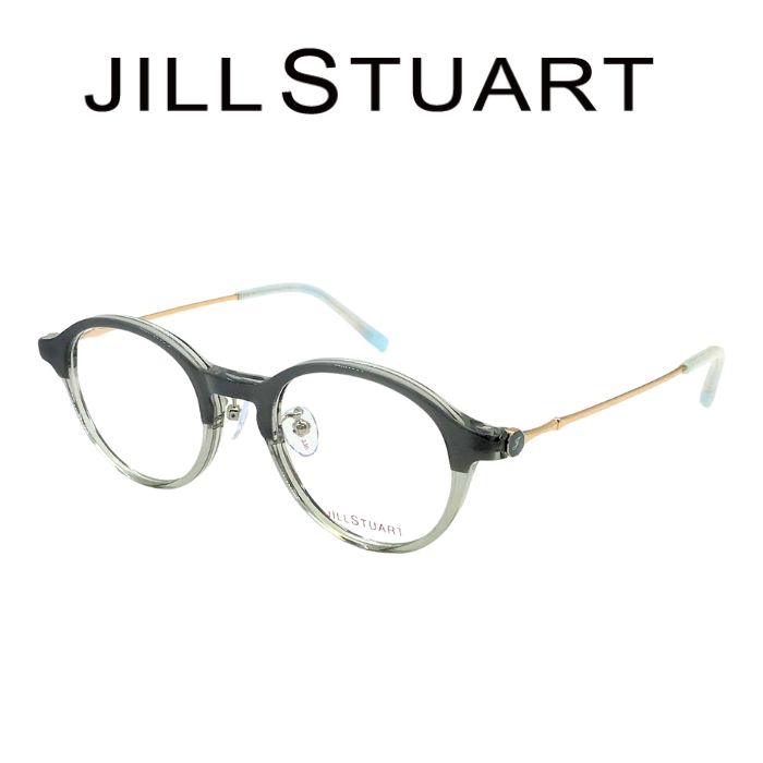 JILL STUART ジルスチュアート メガネフレーム 眼鏡 めがね JS-05-0007-03 スモークハーフ ブランド レディース 女性用 度付き 伊達 老眼鏡 カラー パソコン用PCメガネレンズ交換対応｜WOODNET　店