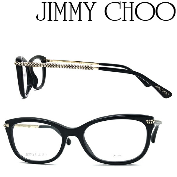 楽天市場】JIMMY CHOO メガネフレーム ジミーチュウ メンズ&レディース ブラック 眼鏡 00JC-160-QFE ブランド :  WOODNET 楽天市場店