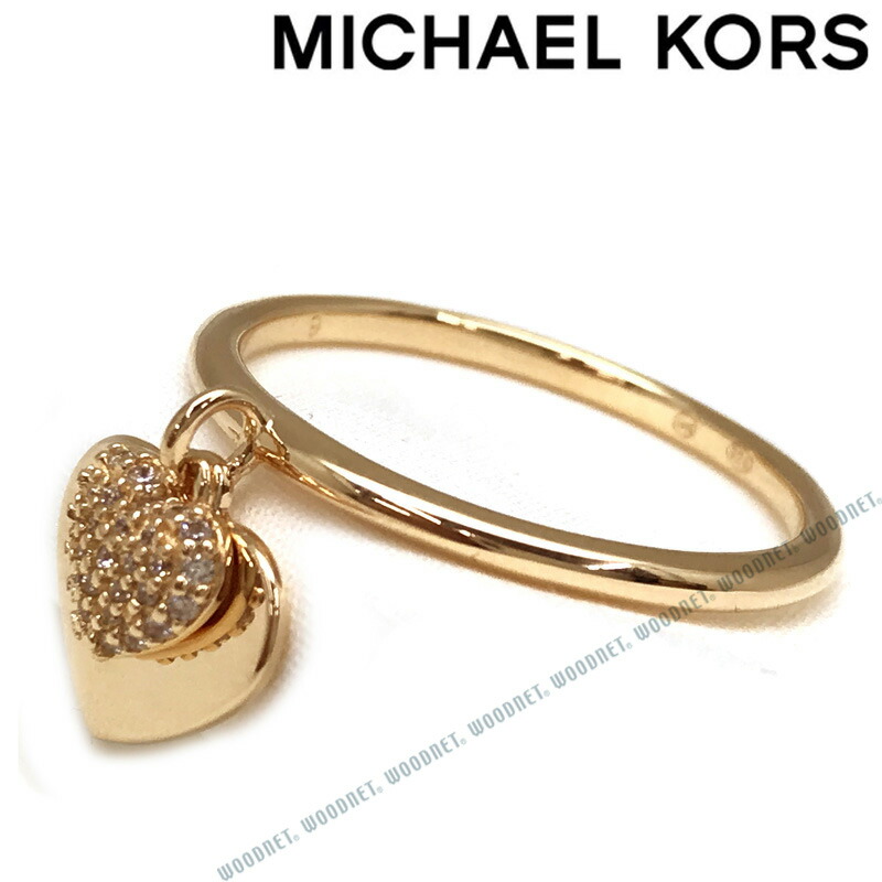 【在庫処分特価】MICHAEL KORS 指輪 マイケルコース レディース ハート デュオ ローズゴールド リング MKC1121AN791 ブランド