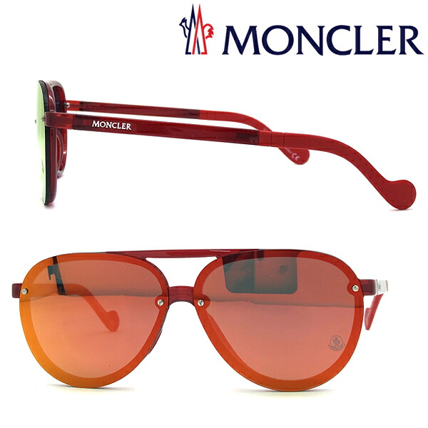 【棚卸し資産取り計らう特価】MONCLER 黒眼鏡 モンク軌跡 メンズ\u0026レディース オレンジ色鏡鑑 00ML-0063-66C ブランド名