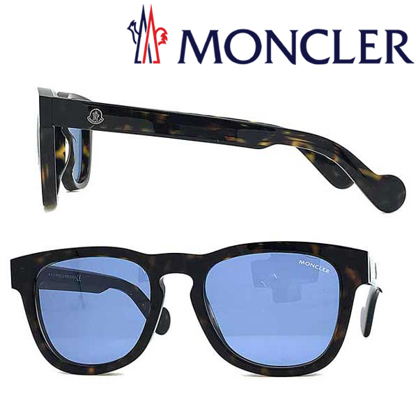 【楽天市場】MONCLER サングラス モンクレール【人気モデル】 メンズ&レディース ブルー ML-0098-52V お洒落 ブランド 高級