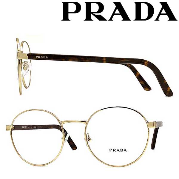 格安 楽天市場 Prada メガネフレーム プラダ メンズ レディース ゴールド 眼鏡 0pr 52xv Zvn1o1 ブランド Woodnet 楽天市場店 楽天市場 Www Faan Gov Ng