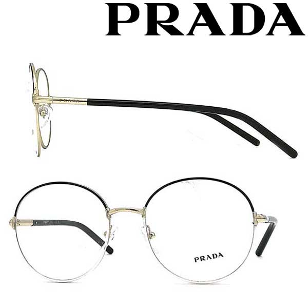 楽天市場】PRADA メガネフレーム プラダ メンズ&レディース ゴールド