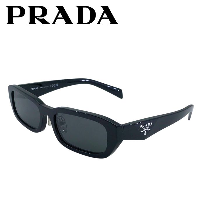 プラダ　サングラス　UVカット PRADA サングラス プラダ ブラック×オフホワイト prb05sf-09q08z