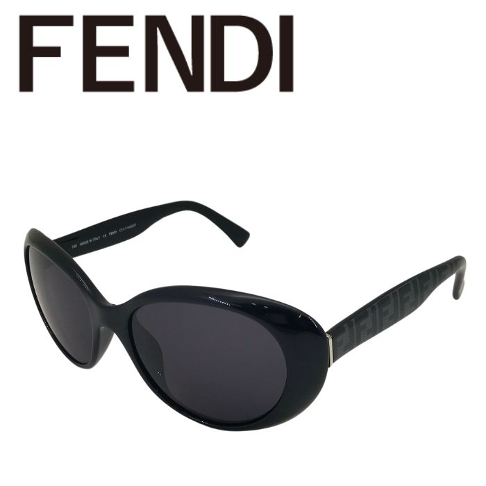 【中古】FENDI サングラス フェンディ【やや傷や使用感あり】ブラック r-fendi-s-0086-04 ブランド｜WOODNET　店