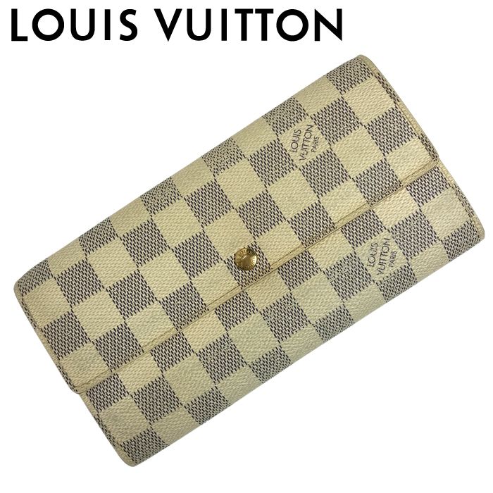 LOUIS VUITTON ダミエアズールポルトフォイユサラ 二つ折り財布 ポルトフォイユ・サラ ダミエ・アズール｜ルイ・ヴィトン 公式