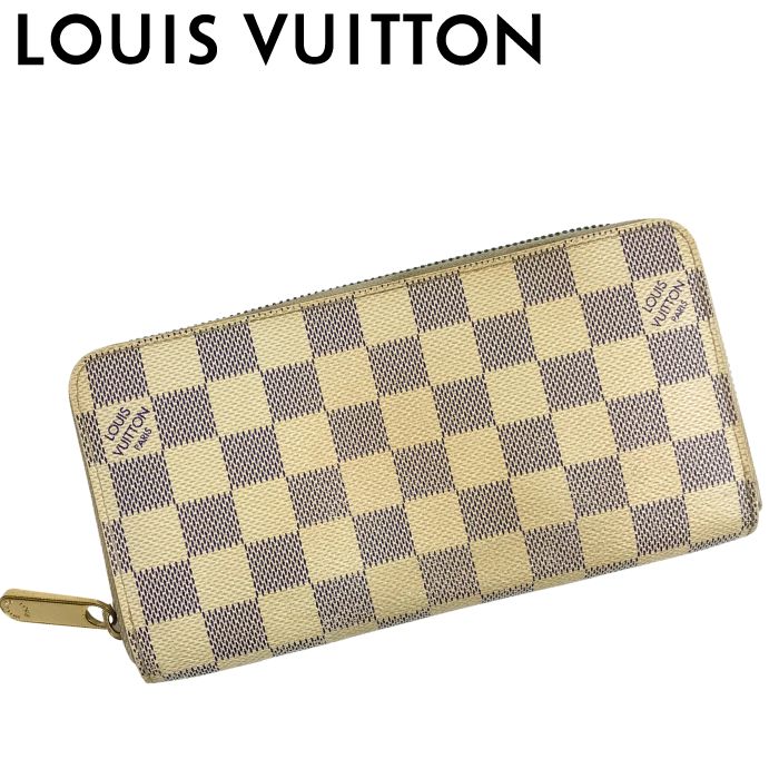 楽天市場】ルイヴィトン ジッピーウォレット ダミエ アズール 長財布