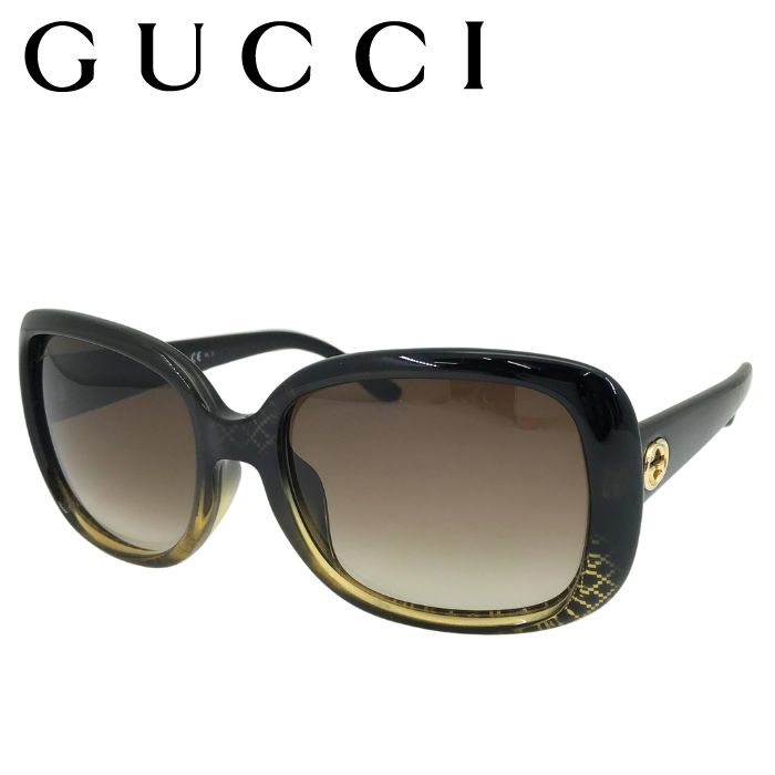 【中古】GUCCI サングラス グッチ 【非常に良い】メンズ&レディース グラデーションブラウン r-gucci-s-0575-03 ブランド