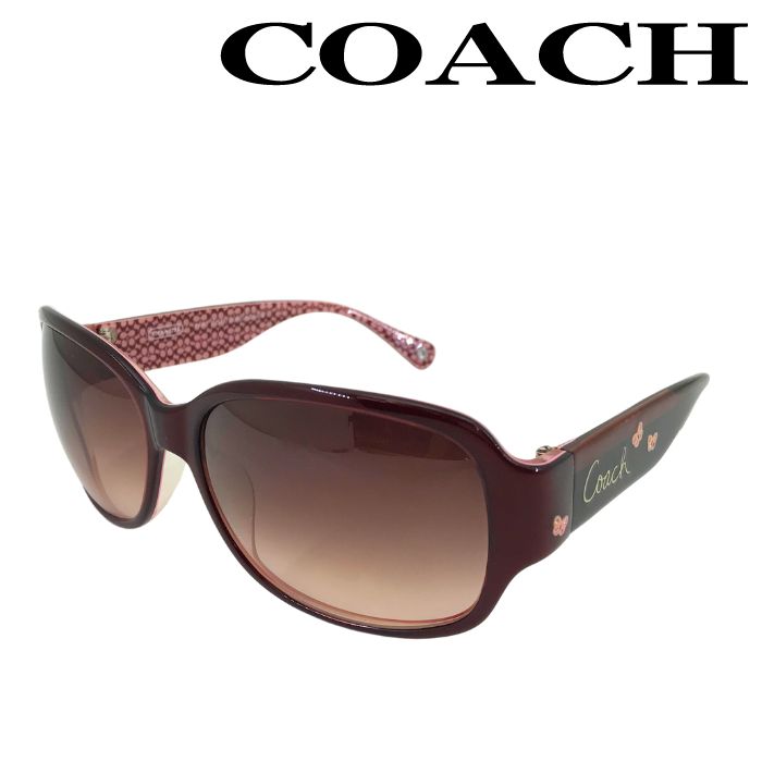 【極美品】COACH コーチ サングラス カサンドラ シグネチャー フラワー柄 楽天市場】【中古】COACH コーチ サングラス カサンドラ