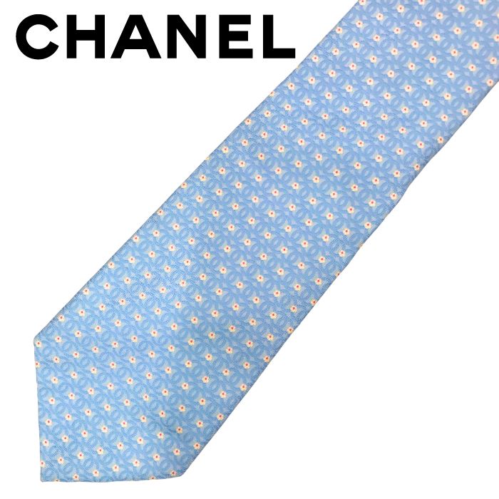 楽天市場】【中古】CHANEL シャネル ネクタイ【ほぼ新品】10cm