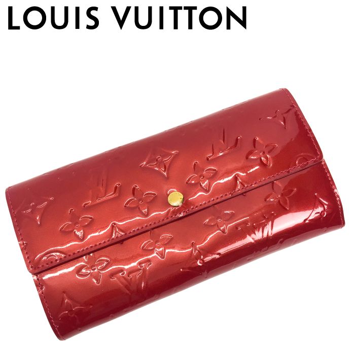 【状態◎】ルイヴィトン 長財布 モノグラム ポルトフォイユ サラ ヴェルニ LOUIS VUITTON】【ヴェルニ】ルイヴィトン『スイート モノグラム