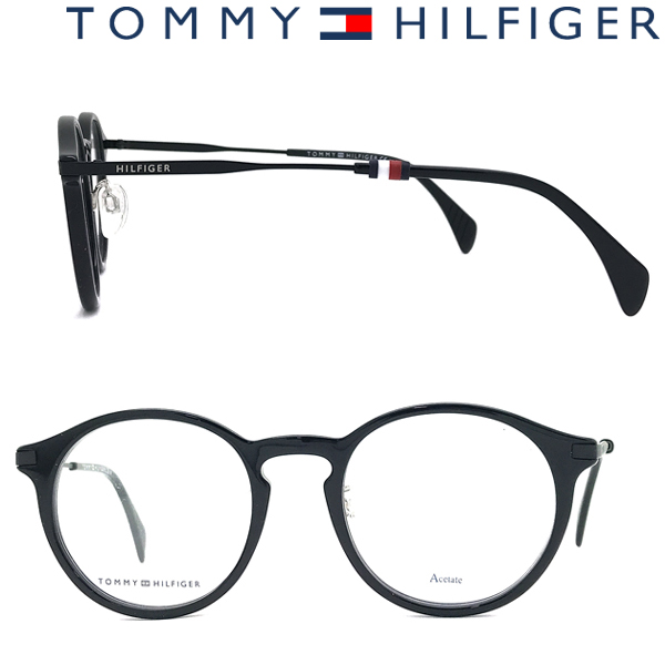 TOMMY HILFIGER メガネフレーム トミーヒルフィガー【在庫処分特価】 メンズ&レディース ブラック 眼鏡 00TO-1504F-807 ブランド