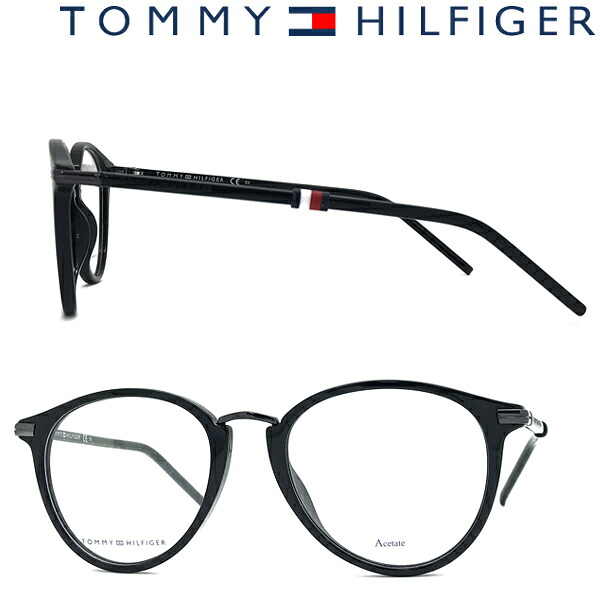 TOMMY HILFIGER メガネフレーム トミーヒルフィガー【在庫処分特価】 メンズ&レディース ブラック 眼鏡 00TO-1688-807 ブランド