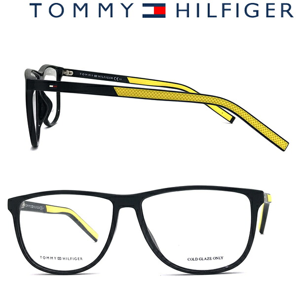 TOMMY HILFIGER メガネフレーム トミーヒルフィガー【在庫処分特価】 メンズ&レディース マットブラック 眼鏡 00TO-1695-PGC ブランド