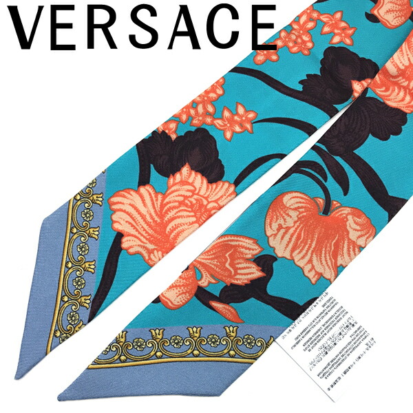 楽天市場】VERSACE スカーフ ベルサーチ ヴェルサーチェ メンズ