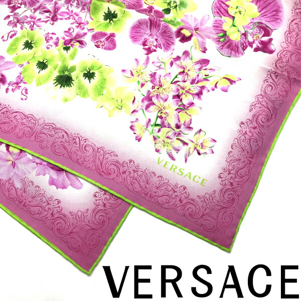 楽天市場】VERSACE ベルサーチ ヴェルサーチェ レディース スカーフ